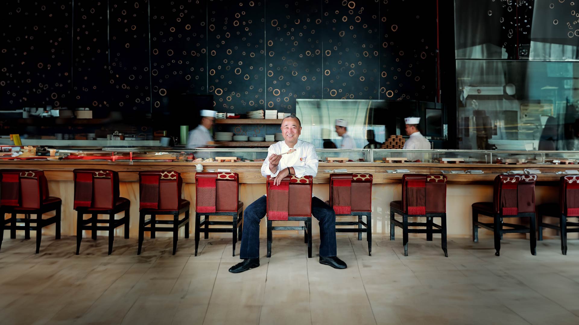 Der Ber Hmte K Chenchef Nobu Matsuhisa Stark Beeindruckt Von Der