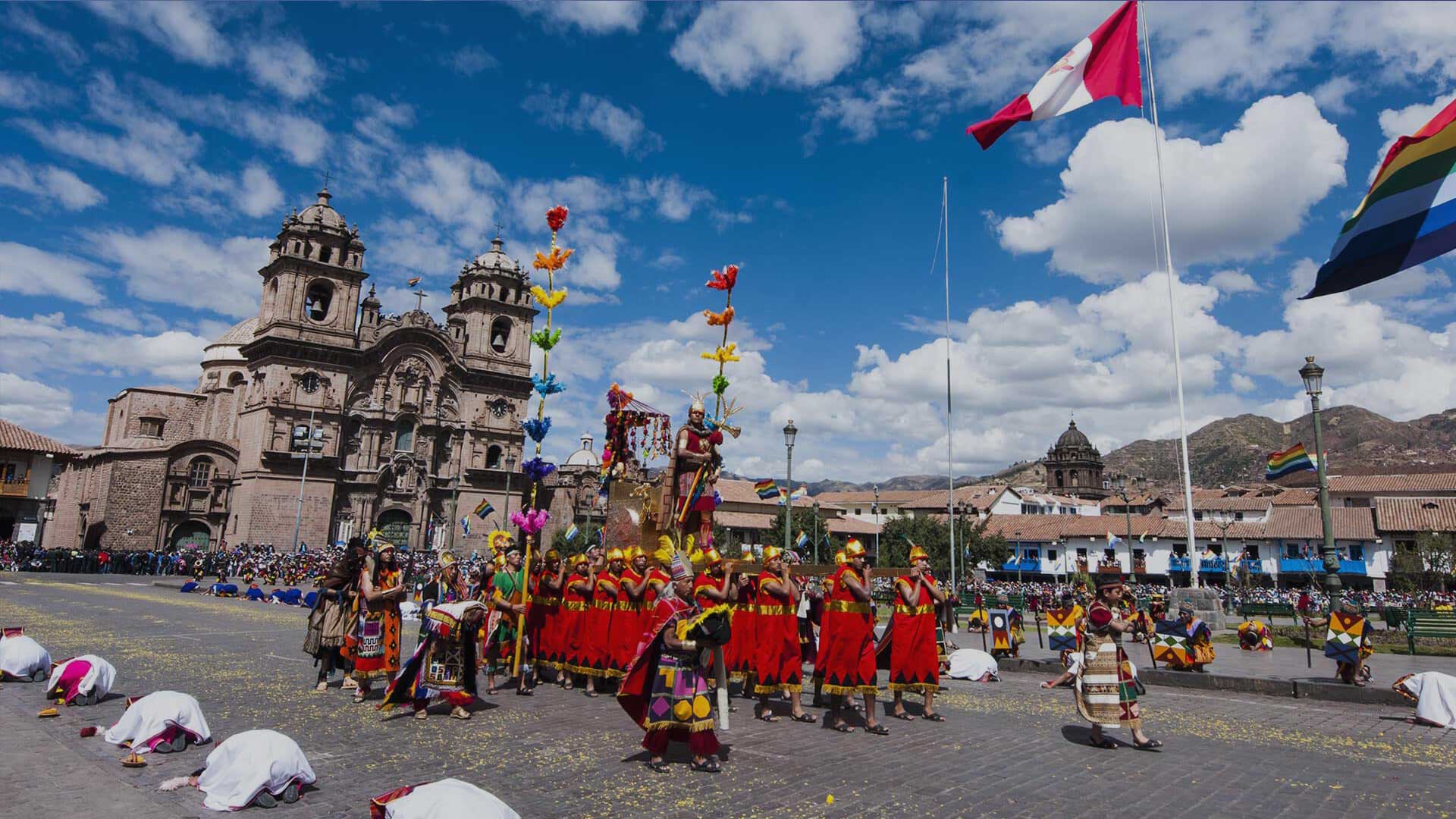 Ceremonia Ritual del Inti Raymi, Cusco, Perú