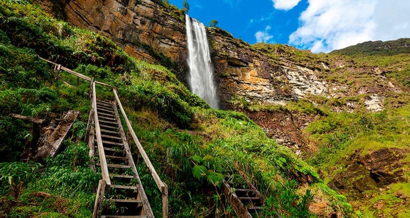 Vista de la Catarata de Gocta