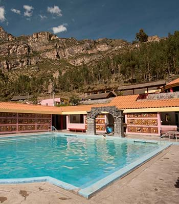 Aguas termales de La Calera en el Cañón del Colca