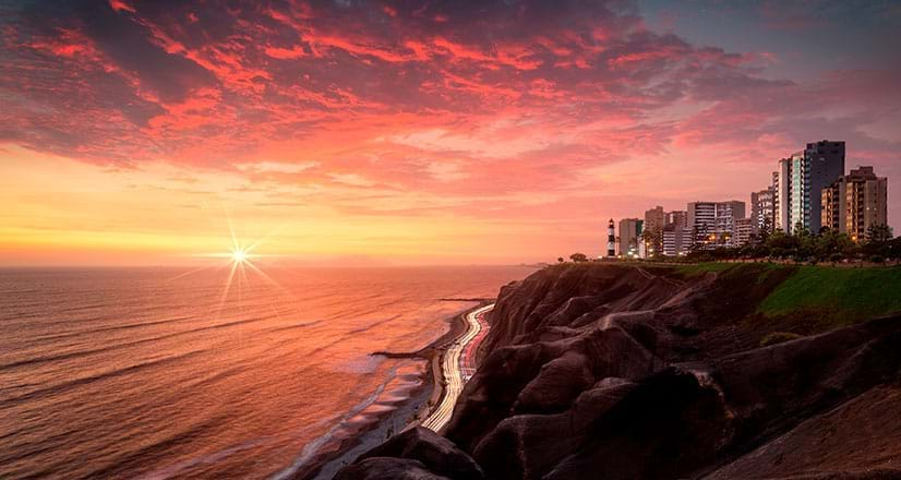 Miraflores e Costa Verde, janela para o Pacífico