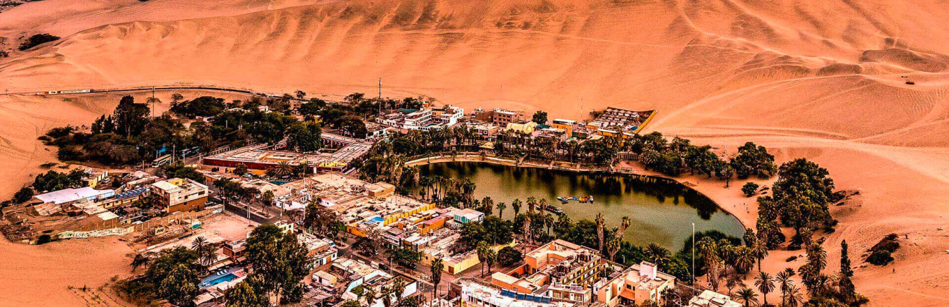 Huacachina oasis, District of Ica