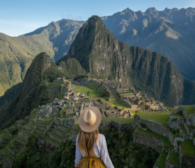 Machu Picchu wird als das neue Wunder Weltwunder der Moderne gefeiert