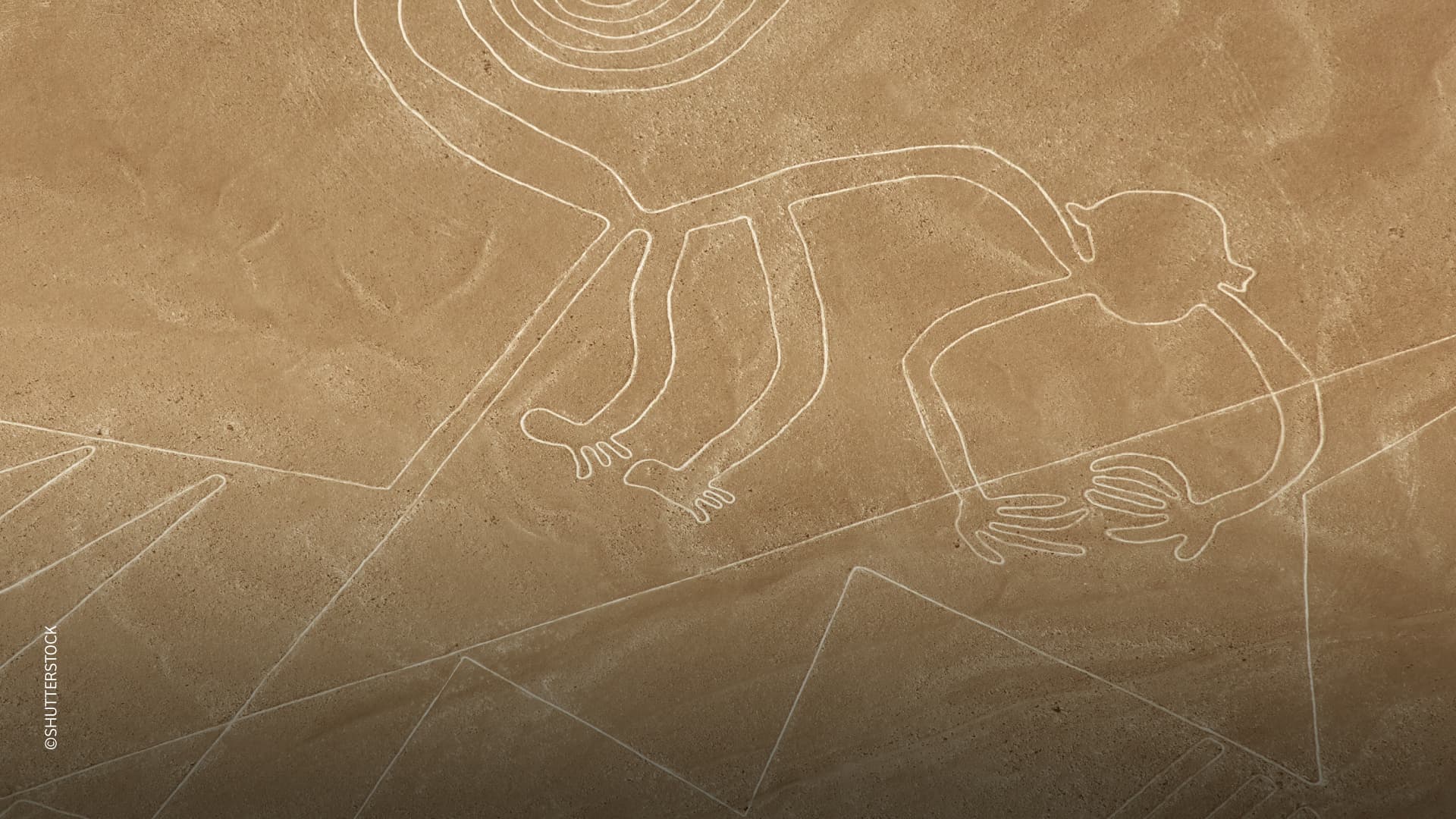 Luftaufnahme der Nazca-Linien